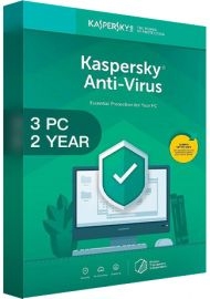 Kaspersky Antivirus 2020 - 3 PCs - 2 Years [EU]