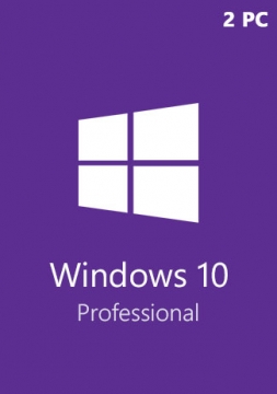 Microsoft Windows 10 Pro Key - 2 PCs