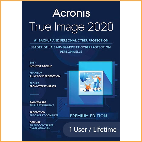 Acronis True Image 2020 - 1 User - Lifeime [EU]
