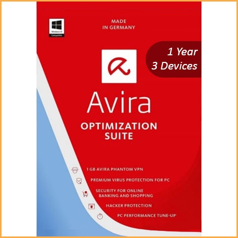 Avira Optimization Suite 1 year - 3 devices