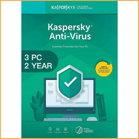 Kaspersky Antivirus 2020 - 3 PCs - 2 Years [EU]