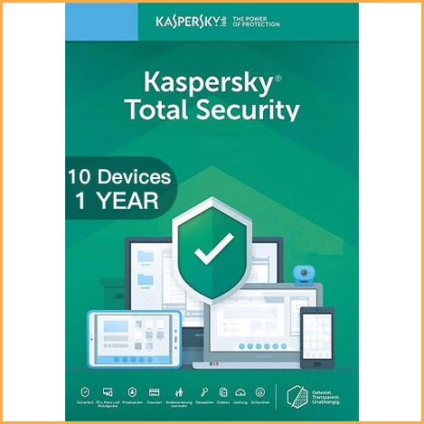 Kaspersky Total Security Multi Device 2020 - 10 Devices - 1 Year [EU]