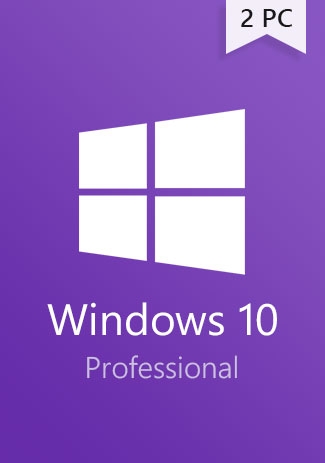 Microsoft Windows 10 Pro Key - 2 PCs