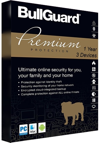 BullGuard Premium Protection - 3 Devices - 1 Year EU]